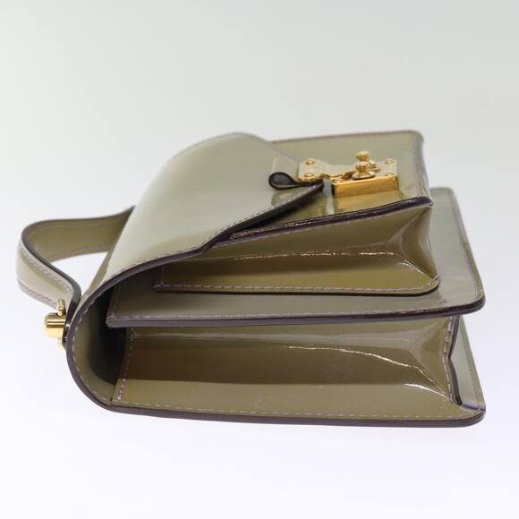 LOUIS VUITTON Monogram Vernis Monceau BB Hand Bag Lila - Picture 3 of 16